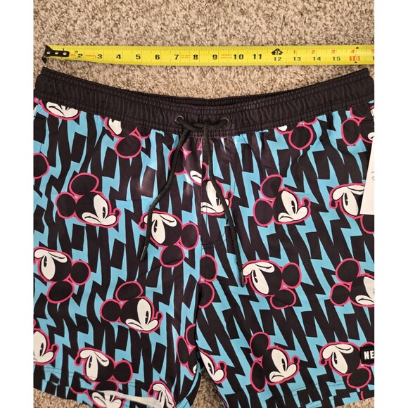 MENS NEFF DISNEY MICKEY MOUSE SWIM BOARD SHORTS SIZE L - Picture 7 of 7